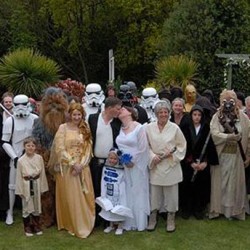 Couple Celebrates ‘Star Wars Day’ by Joining Forces