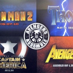 ‘Thor’, ‘Captain America’, ‘Iron Man 2’ & ‘Avengers’ Movie Logos Debut!