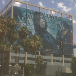 Giant ‘Half-Blood Prince’ Banner in Hollywood