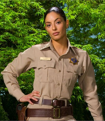 Erica Cerra who plays Deputy Jo Lupo on SyFy's Original Series'Eureka' has