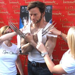 Hugh Jackman’s Wolverine Immortalized… In Wax!