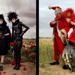 Feast Your Eyes On The Tim Burton Fashion Spread