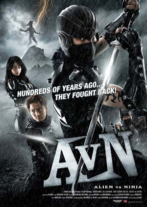 AlienVNinjaposter