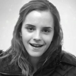 Hermione Granger Herself, Emma Watson Wishes You A Merry Christmas