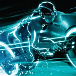 Grab Your Light Cycle And Check Out This TRON Legacy Billboard Art