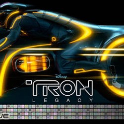 Ready To Race: NEW TRON LEGACY Lightcycle Poster