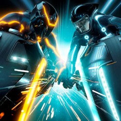 TRON LEGACY: Disney Monorails, Billboards And High-Res Images Galore