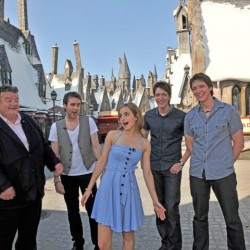 Harry Potter Stars Get A Sneak Peek Of The Wizarding World of Harry Potter