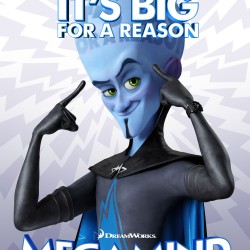 First Theatrical Poster For MEGAMIND. It’s Big For A Reason!