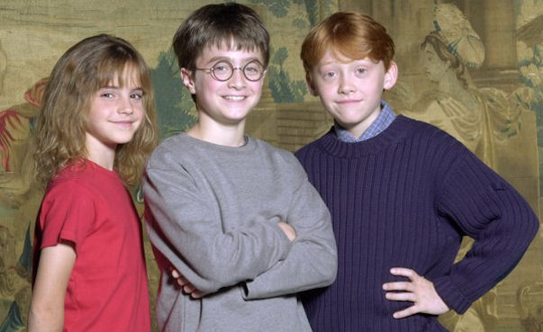harry potter cast photo shoot. Harry Potter Fliming Wraps,