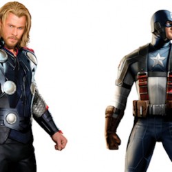 Captain America And THOR: First Look At The Full Costumes