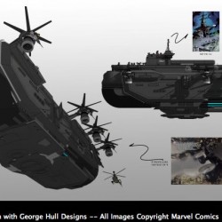 THE AVENGERS: First Look at The S.H.I.E.L.D. Helicarrier