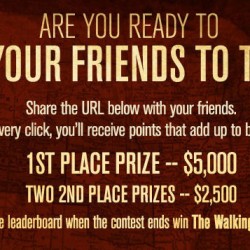 The Walking Dead: Double Tap Your Way To 5 Thousand Dollars and Check Out A Look at the Entire Season