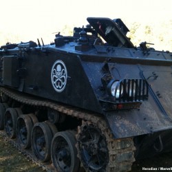 NEW Captain America Set Photos from the UK Are Rolling In HYDRA Tanks