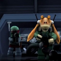 Cool New LEGO Star Wars Mini-Movie Features Boba Fett Hunting For Jar Jar