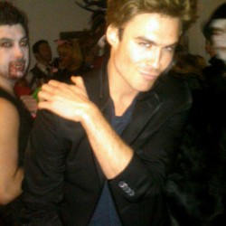 THE VAMPIRE DIARIES: Ian Somerhalder Doppelgangers Stefan Salvatore on Halloween