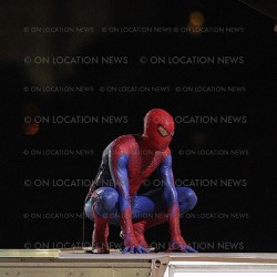 SPIDER-MAN: Close-Up Shots of The Web-Slinger On-Set In Full Costume!