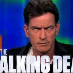 THE WALKING DEAD: Charlie Sheen Is A Zombie?