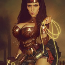 Wonder Woman Steampunk’d