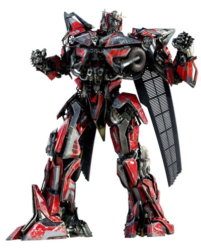 transformers dark of the moon sentinel prime and optimus prime. look at Sentinel Prime.