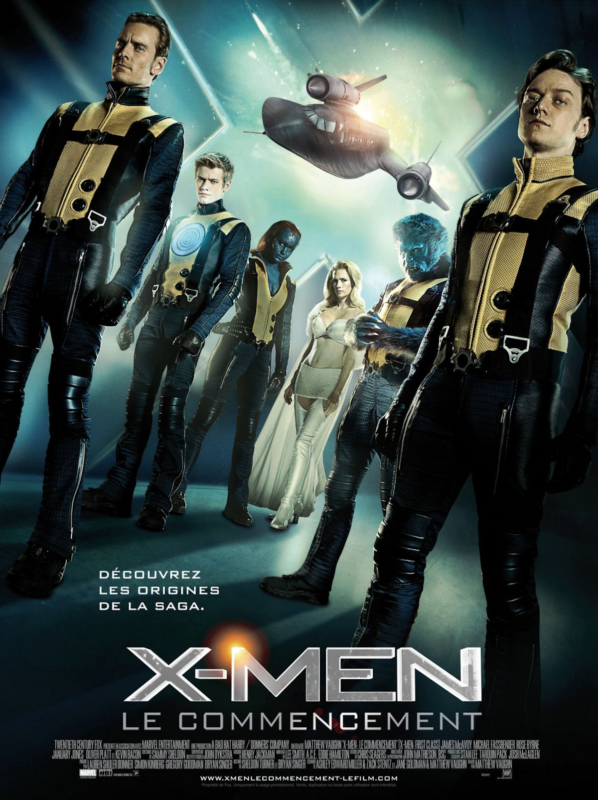 XMen First Class charts the