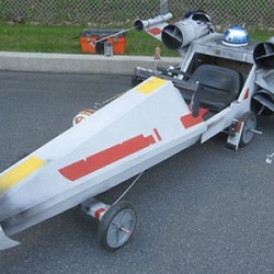 Man Builds X-Wing Box Car, Races Into Our Hearts