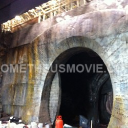 Alien Tunnel Set Photos from Ridley Scott’s PROMETHEUS