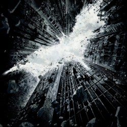 The Dark Knight Rises Teaser Poster Hits The Interwebs, Look Out for Falling Debris