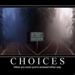 Scifi Mafia’s Pic of the Day: Sometimes Choices Aren’t so Good