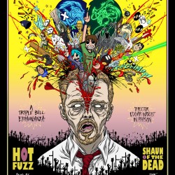 Edgar Wright to Host Triple Feature; Alex Pardee Creates Mind-Blowing Poster for the Event