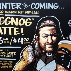 Pic of the Day: Starbucks Loves GAME OF THRONES