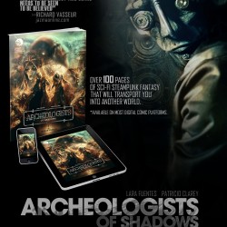 Septagon Studios Releases Sci-Fi Steampunk Graphic Novel ARCHEOLOGISTS OF SHADOWS