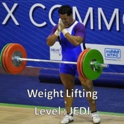 Pic of the Day: Jedi Weight Lifter