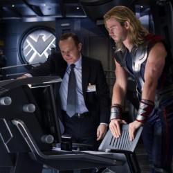 NEW Image of Agent Coulson and Thor from THE AVENGERS