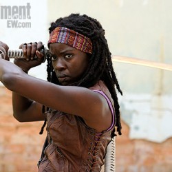 First Look at Danai Gurira as Michonne in THE WALKING DEAD