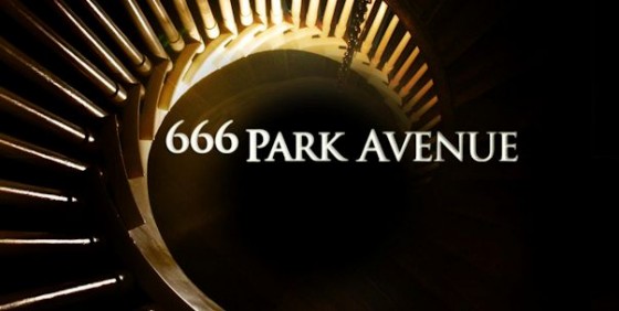 666 Park Avenue stairs logo wide