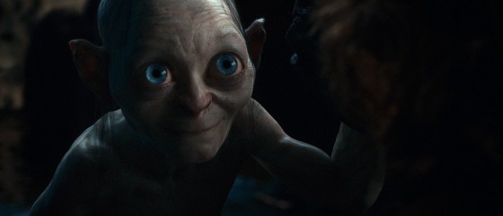 Hobbit AUJ 14 Gollum smiling