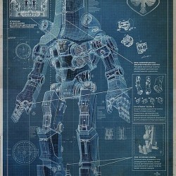 More Giant Robot Blueprints From PACIFIC RIM For Your Analysis