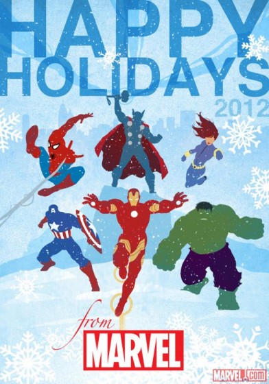 Marvel Official 2012 Holiday Card