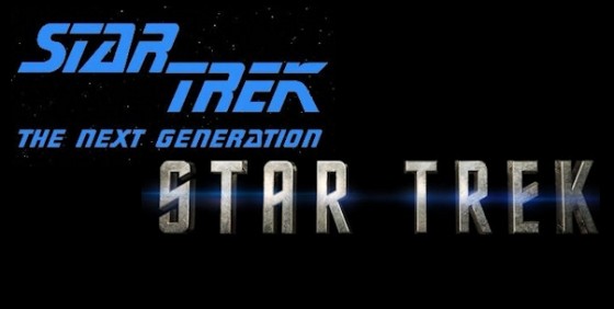 Star Trek TNG and Movie logos wide