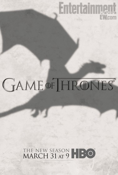 Game of Thrones s3 poster dragon