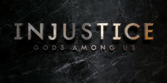 Injustice Gods Among Us logo wide