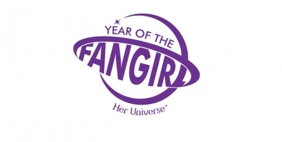 Year of the Fangirl logo wide