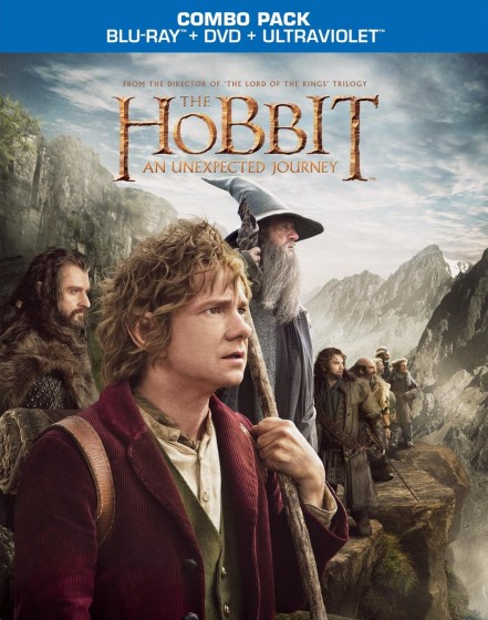 Hobbit AUJ BD DVD combo no 3d cover