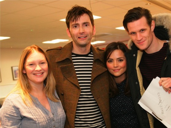 joanna-page-davide-tennant-matt-smith-jenna-louise-colemn-50-doctor-who