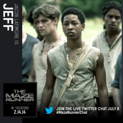 Check Out These Great Character Cards for THE MAZE RUNNER