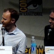 Doctor Who sdcc 2013 Gatiss Wilson