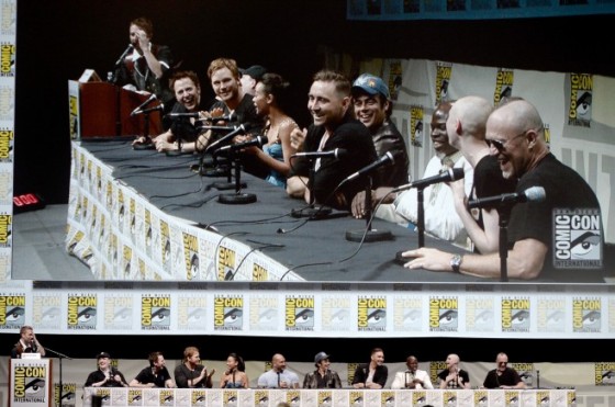 Guardians of the Galaxy cast sdcc 2013