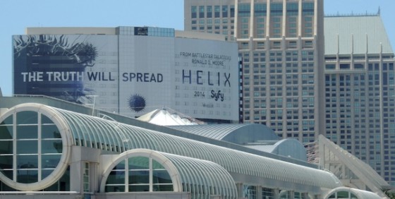 Helix wrap at SDCC 2013 wide