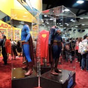 SDCC 2013 14 exhibit hall superman uniforms 1